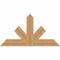 Ekena Millwork Saratoga Timber Gable Bracket, Western Red Cedar, 48"W x 26"H x 1 1/2"D x 5 1/2"F, 13/12 Pitch GBW048X26X0206SAR00SWR - alternate 1